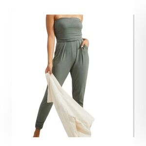 Altar’d state green womens jumpsuit